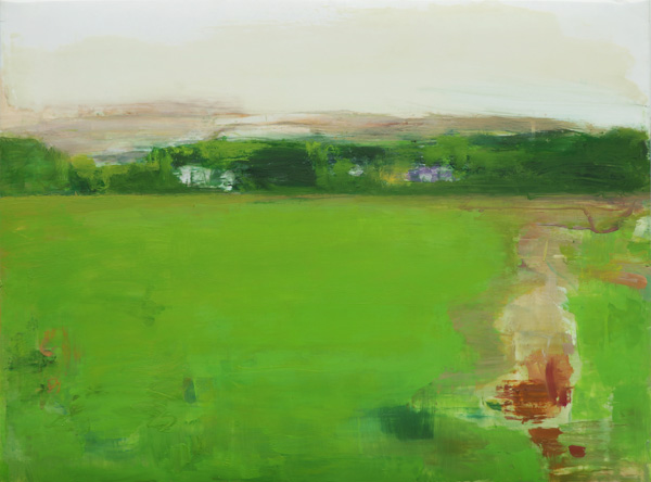 Green Stripe by Maria Kazanskaya